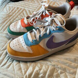Nike Court Borough Colorful Youth 6 Sneakers Shoes FQ8373
